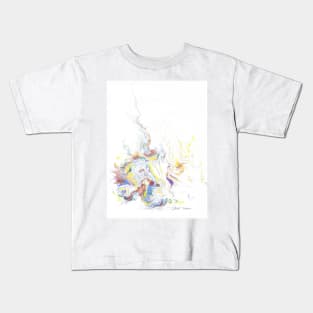 Meditation on the Burning Bush Kids T-Shirt